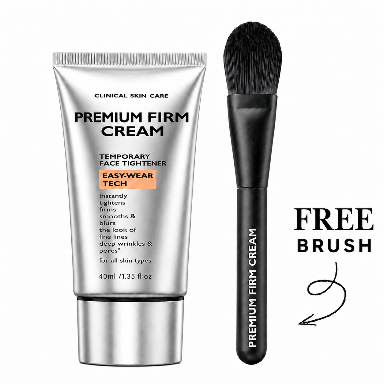 Instant Face & Eye Tightener Fast-Absorbing Formula