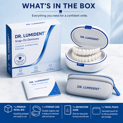Comfort-fit decorative denture set（USA）-