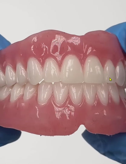 💥LAST DAY 50% OFF! Custom-Fit Instant Smile Dentures – Ultra Natural Appearance, Custom Comfort Fit You’ll Love